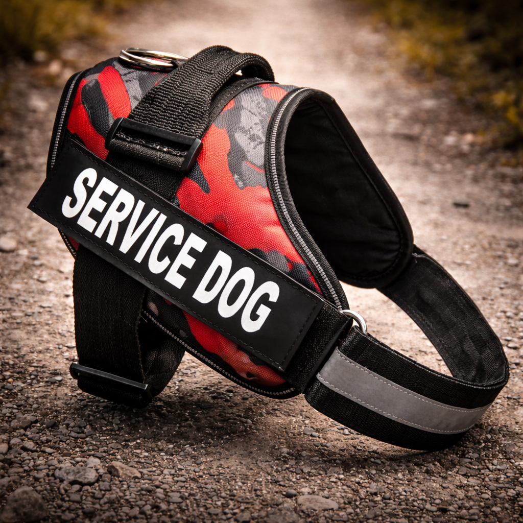 K9 Utility Vest – Tactical Hundegeschirr mit Patch und Griff (HH006)
