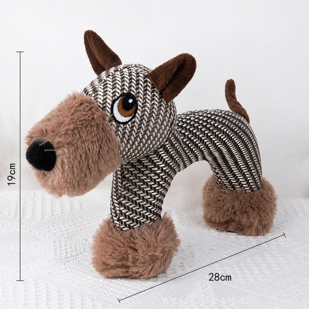 Pawvero PlushPal – Plüsch-Kuscheltier Spielzeug für Hunde und Welpen