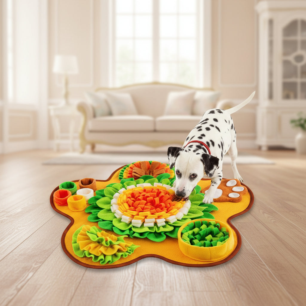 SniffMat – Schnüffelmatte & Slow-Feeding-Spielzeug für Hunde