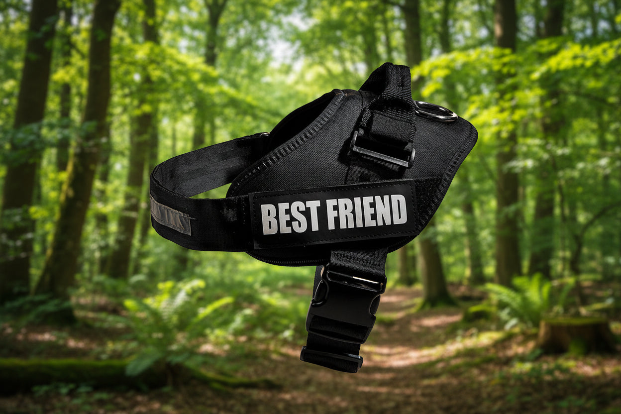 K9 Utility Vest – Tactical Hundegeschirr mit Patch und Griff (HH006)