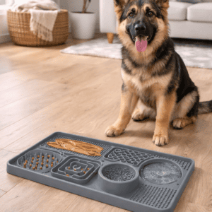 CalmMat – Leck- & Slow-Feeding-Matte für Hunde & Katzen
