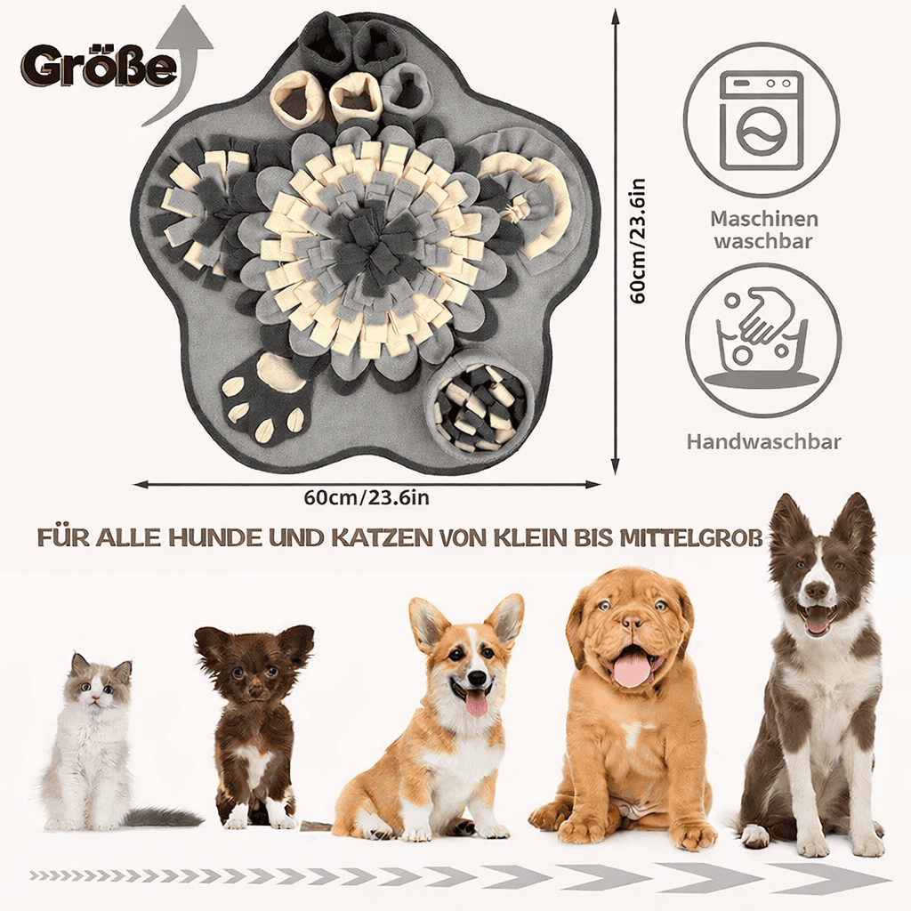 SniffMat – Schnüffelmatte & Slow-Feeding-Spielzeug für Hunde – Bild 3