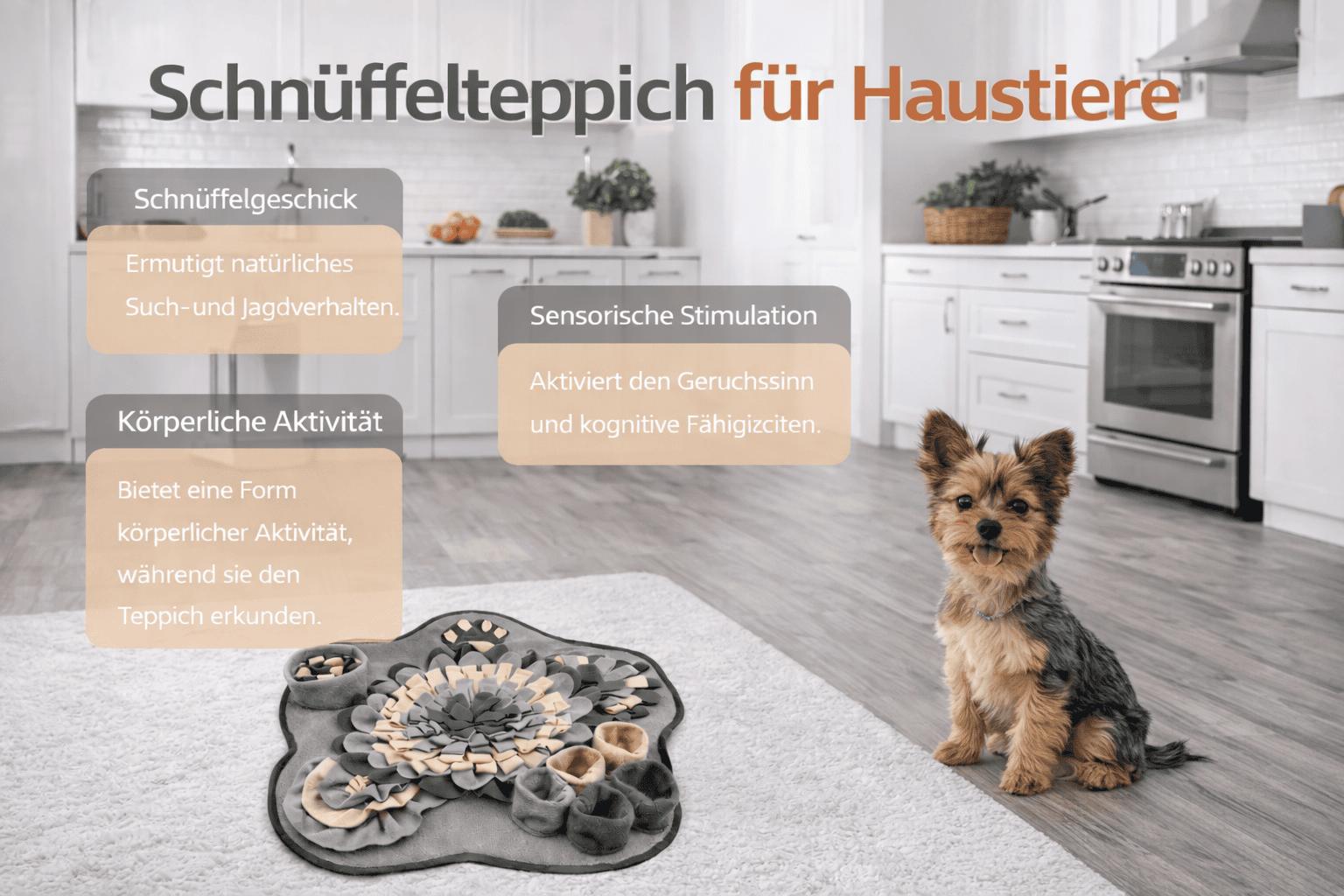 SniffMat – Schnüffelmatte & Slow-Feeding-Spielzeug für Hunde – Bild 2