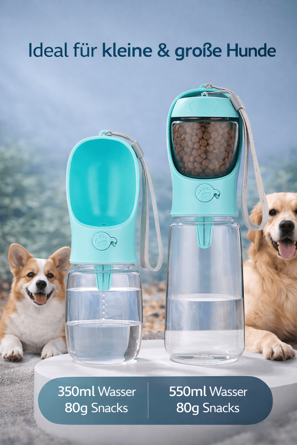 TravelCup - Multifunktionaler Trinkbecher für Hunde und Katzen – Bild 4