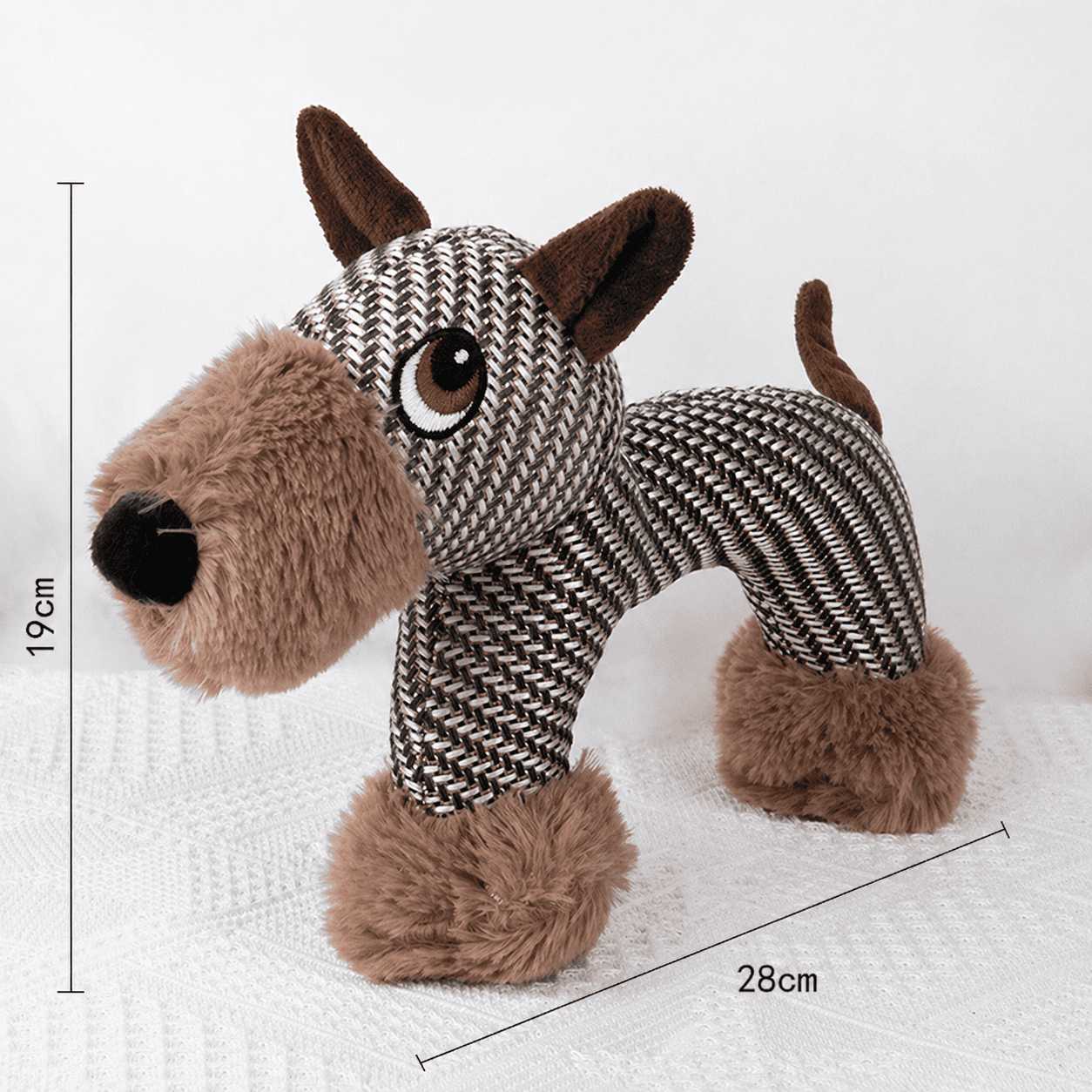 Pawvero PlushPal – Plüsch-Kuscheltier Spielzeug für Hunde und Welpen – Bild 10