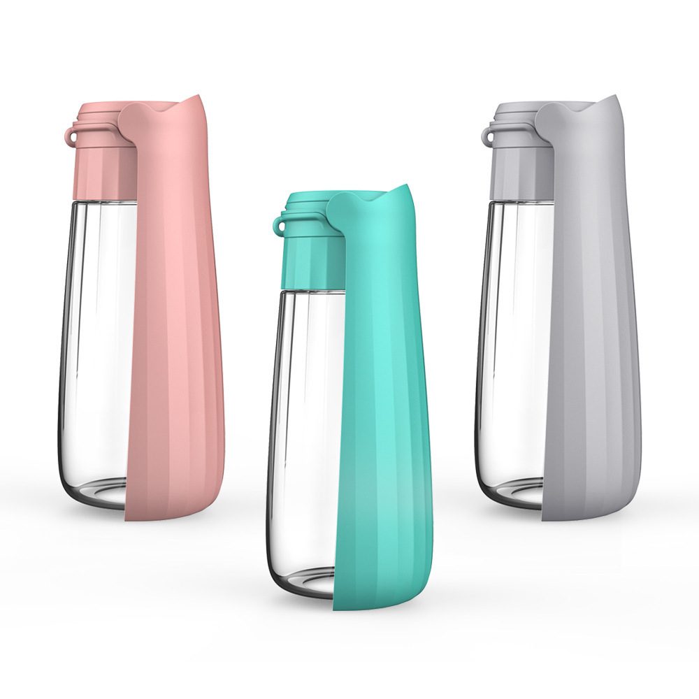 Pawvero AquaTrail – Tragbare Trinkflasche für Hunde, klappbarer Napf – Bild 3