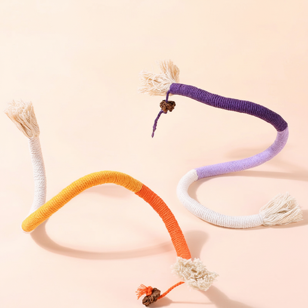 CalmRope – Baumwoll-Kauspielzeug & Zahnpflege-Spielzeug für Katzen – Bild 4