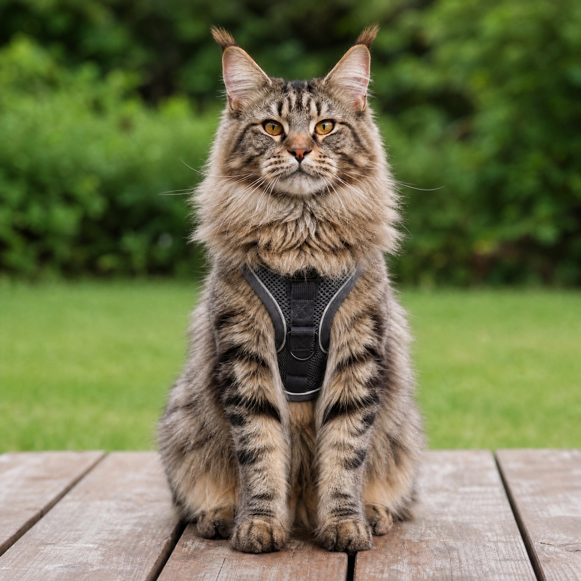 Silk Collar Cat - Reflektierendes, Atmungsaktives Geschirr Set für Katzen – Bild 2