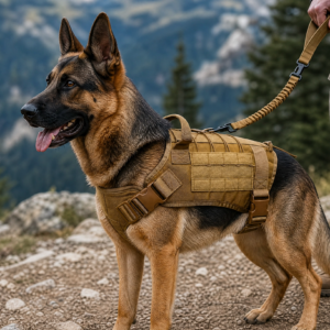 Pawvero TacGuard – Taktische Hundeweste, MOLLE-System, verstellbar